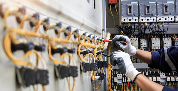 Professional Electrician technician working in Baylor County County, TX